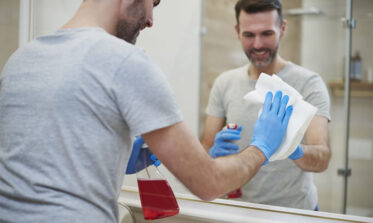 Sparkling office kitchen after office cleaning Leeds service