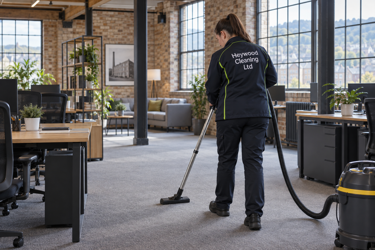 Illustrative commercial cleaning scene for our Halifax service guide